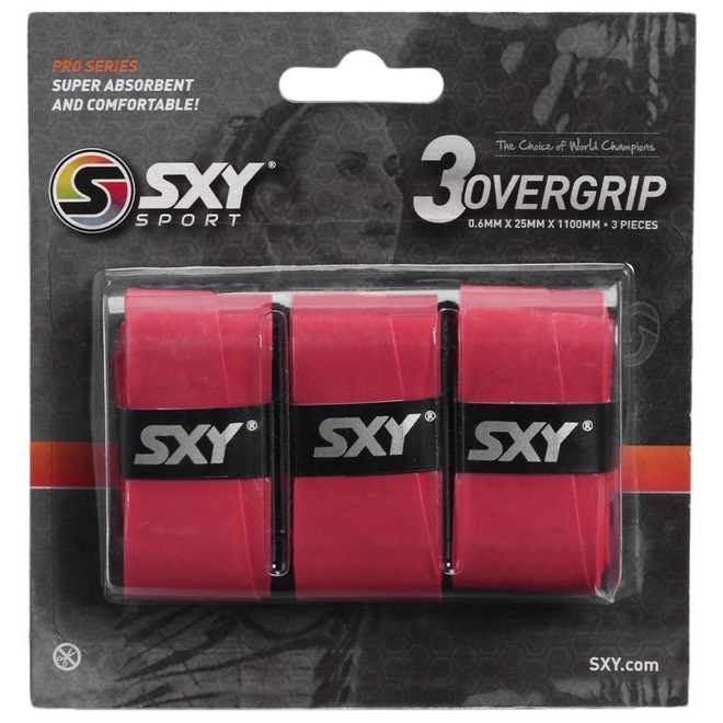 Overgrip Sexy Pro Serie com 3 Unidades - Foto 1