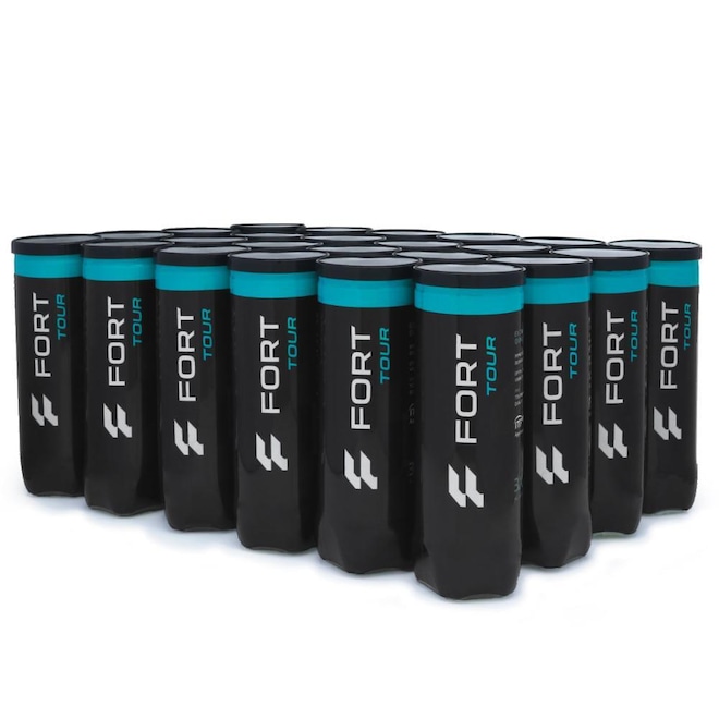 Bola de Tênis Fort Tour Caixa com 24 Tubos - Foto 1