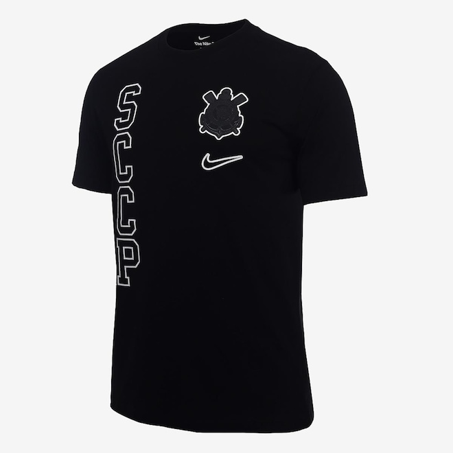 Camisa Corinthians Dri-Fit Nike - Infantil - Foto 1