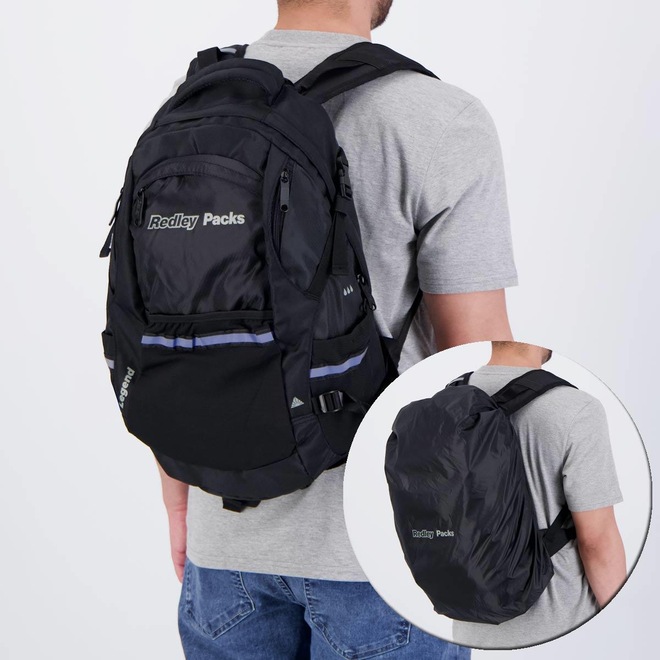 Mochila Redley Legend Preta - Foto 1