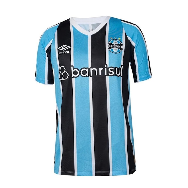 Camisa do Grêmio Of. 1 2024 Torcedor C/N Umbro - Masculina - Foto 1