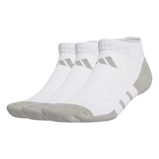 Meia Cano Baixo adidas Climacool Essentials - 3 Pares - Unissex - Foto 1