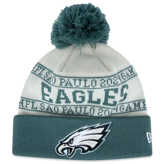 Gorro New Era Philadelphia Eagles 2024 São Paulo Game - Foto 1