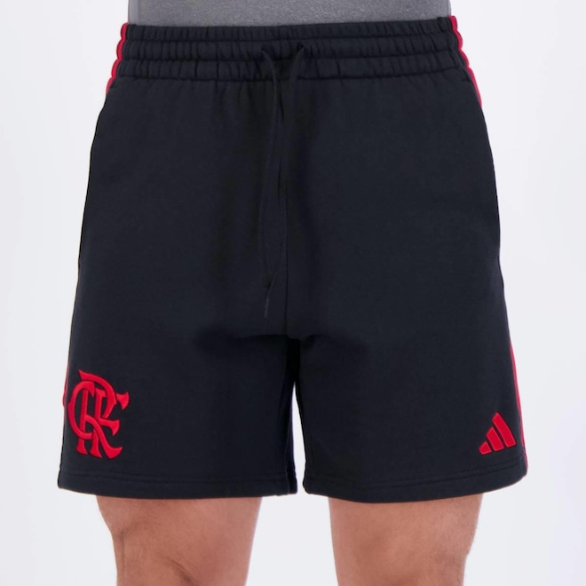 Bermuda Adidas Flamengo Dna 2025 - Masculina - Foto 1