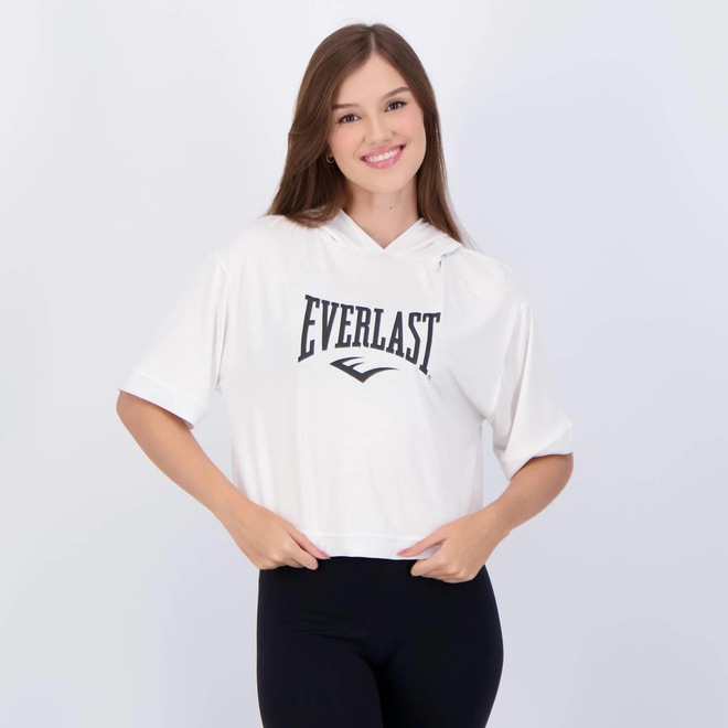 Cropped Everlast Com Capuz - Feminino - Foto 1