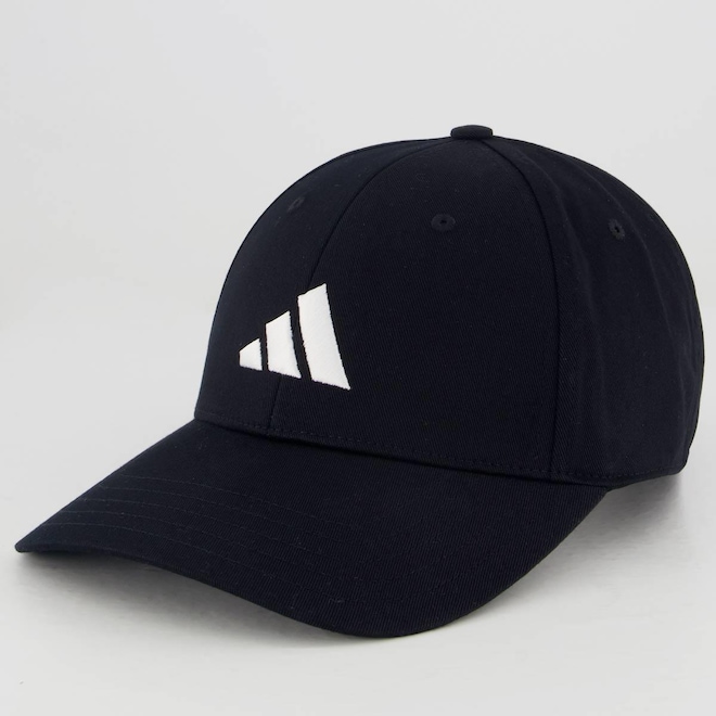 Boné Aba Curva adidas Essentials Logo - strapback - Adulto - Foto 1