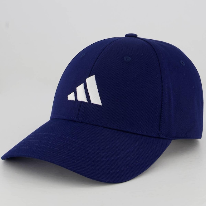 Boné Aba Curva adidas Essentials Logo - strapback - Adulto - Foto 1