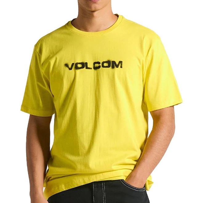 Camiseta Volcom Newro Masculina - Foto 1
