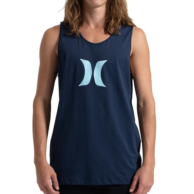 Camiseta Regata Hurley Icon - Masculina - Foto 1