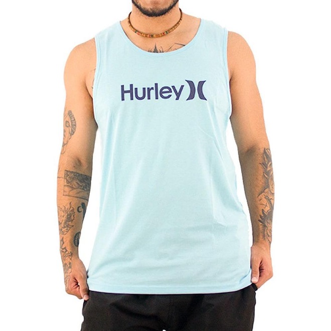 Camiseta Regata Hurley O&O Solid Over - Masculina - Foto 1