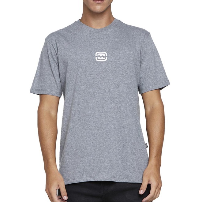 Camiseta Billabong Bracket Wave - Masculina - Foto 1