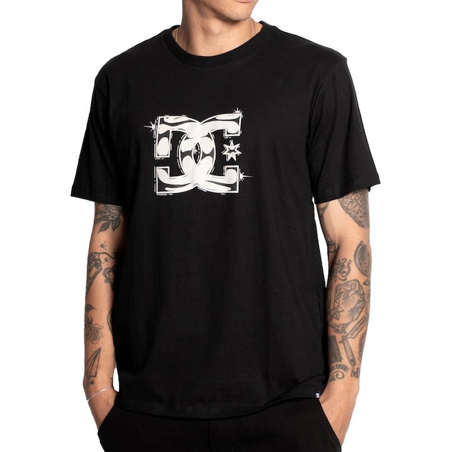 Camiseta Dc Shoes Dc Star Classic - Masculina - Foto 1