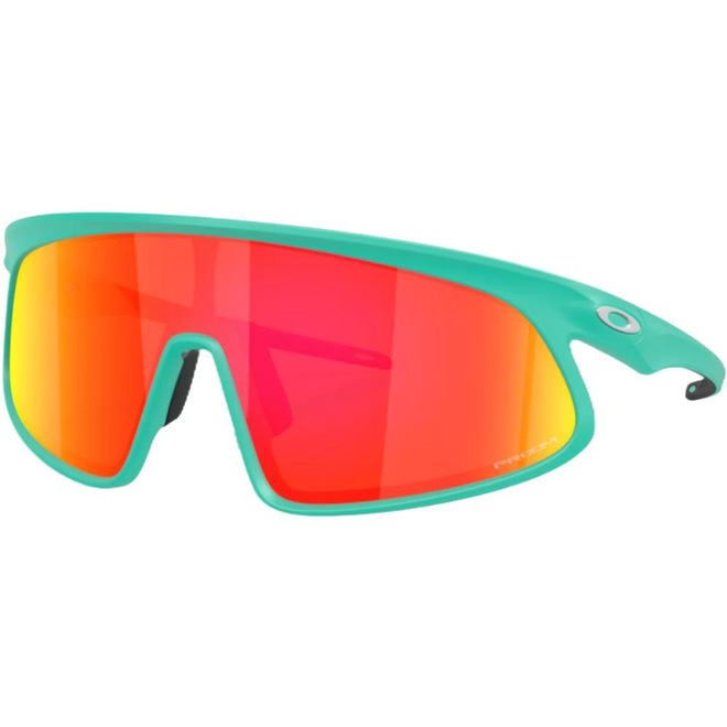 Óculos de Sol Oakley Ciclismo Rslv Matte Celeste Prizm Ruby - Foto 1