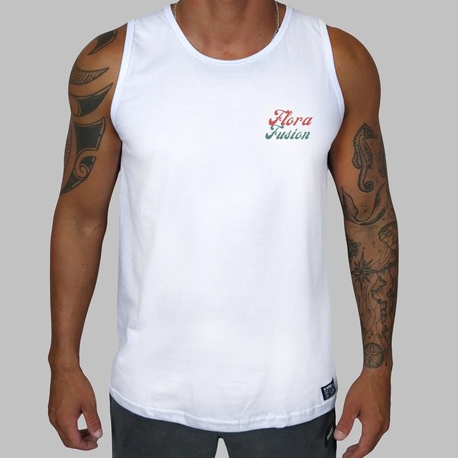 Camiseta Regata Flora Fusion Prime Wss Masculina - Foto 1