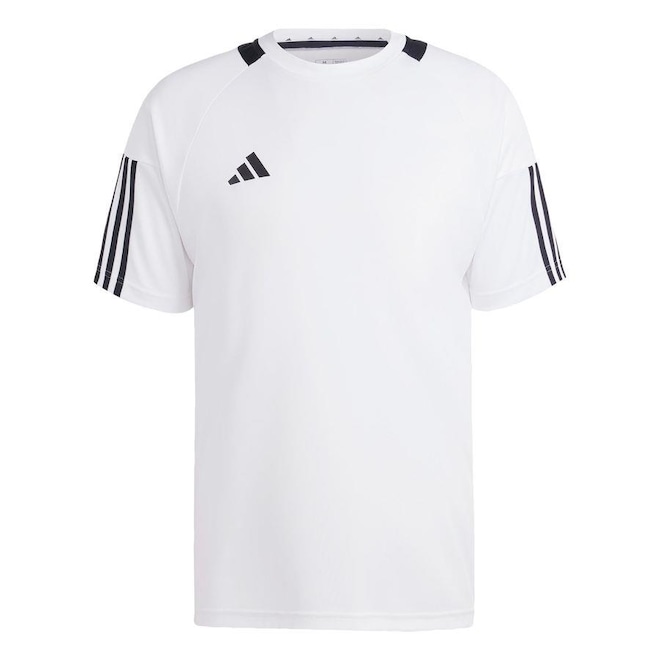 Camiseta adidas Sereno Aeroready Três Listras - Masculina - Foto 1