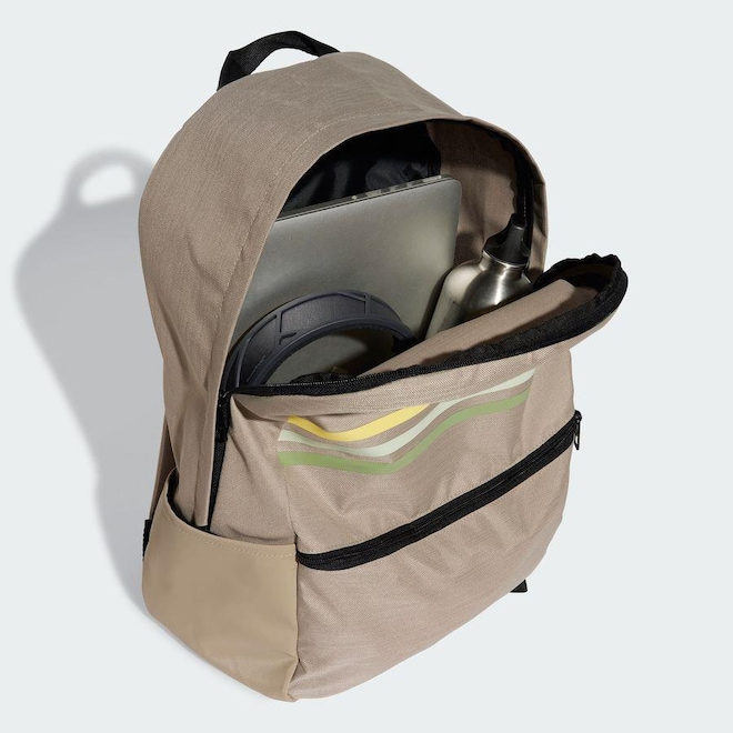 Mochila adidas Classic Horizontal Três Listras - Foto 1