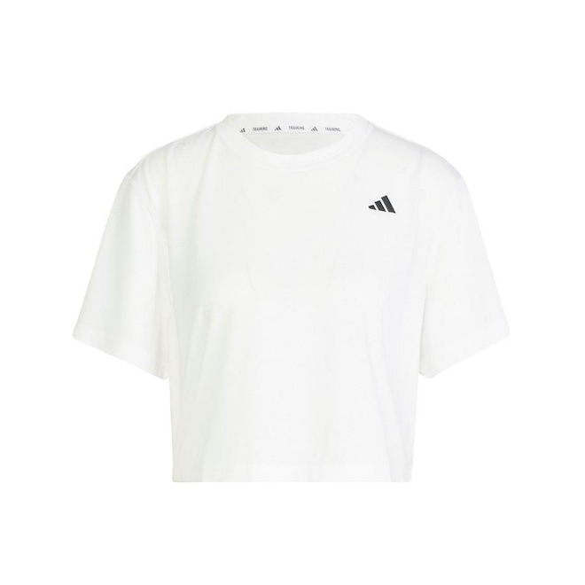 Camiseta Treino adidas Boxy Essentials - Feminina - Foto 1