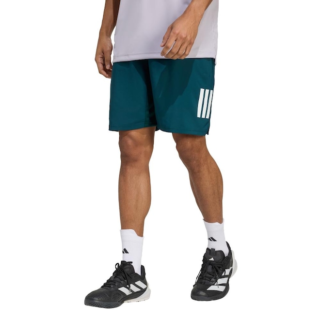 Shorts adidas Club Tennis Climacool Três Listras - Masculino - Foto 1