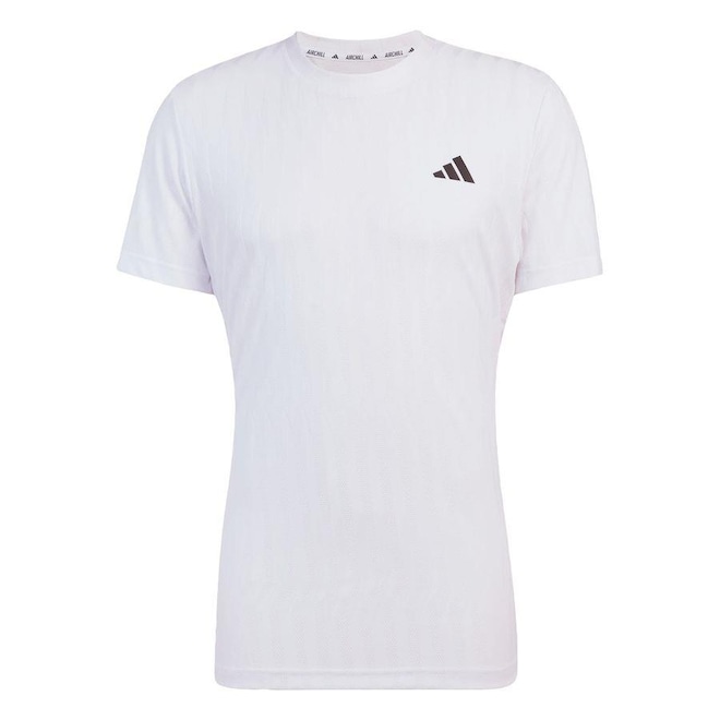 Camiseta Tennis Climacool+ Airchill Freelift - adidas - Homem - Foto 1