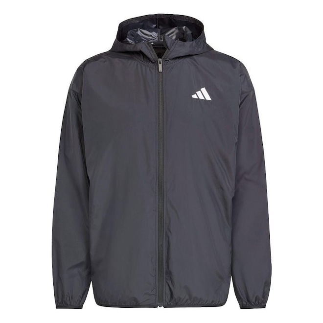 Jaqueta Corta-Vento adidas Malha Essentials Big Logo - Masculina - Foto 1