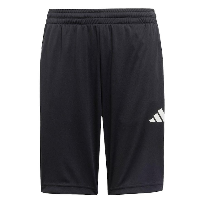 Short adidas Train Essentials Três Listras - Infantil - Foto 1