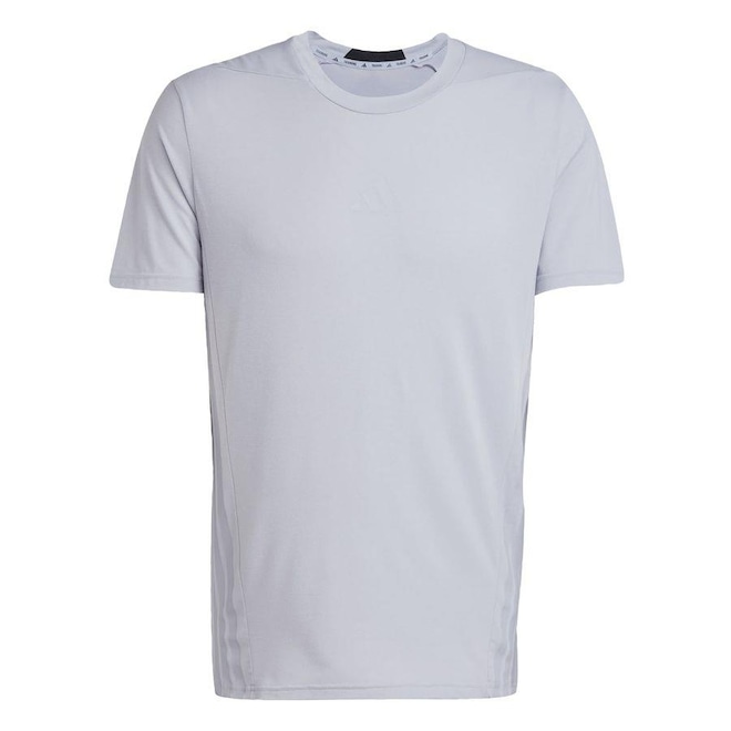 Camiseta adidas Designed 4 Training Três Listras - Masculina - Foto 1