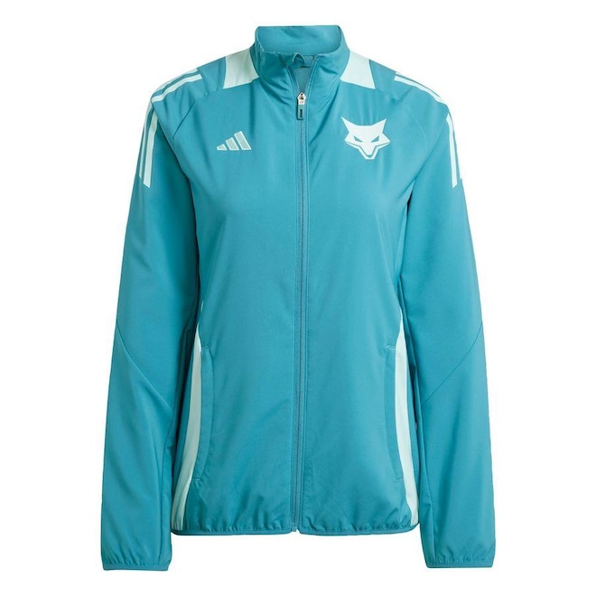 Jaqueta Apresentação do Cruzeiro Tiro 24 adidas - Feminina - Foto 1