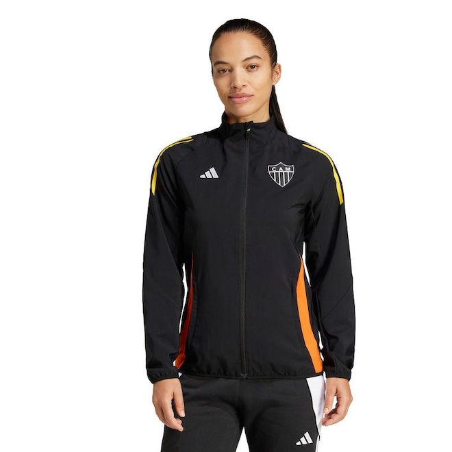 Jaqueta Apresentação do Atlético Mineiro Tiro 24 adidas - Feminina - Foto 1