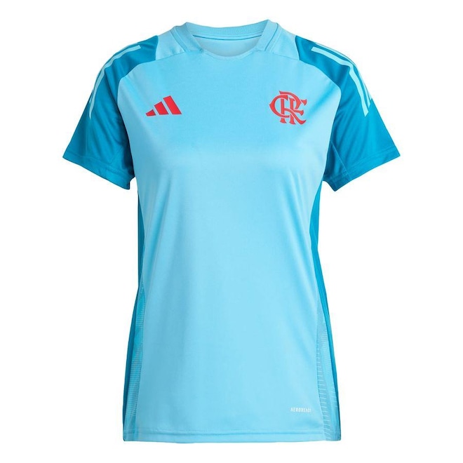 Camisa Cr Flamengo adidas Tiro 24 - Feminina - Foto 1