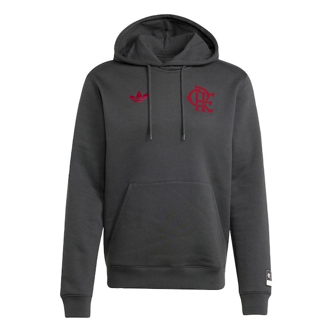 Blusão adidas Capuz Cr Flamengo Vrct - Masculina - Foto 1