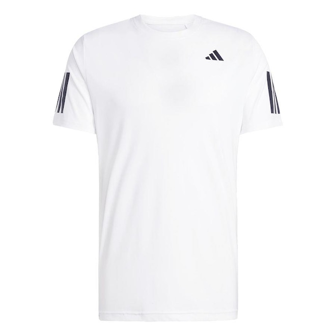 Camiseta adidas Club Tennis Climacool Três Listras - Masculina - Foto 1