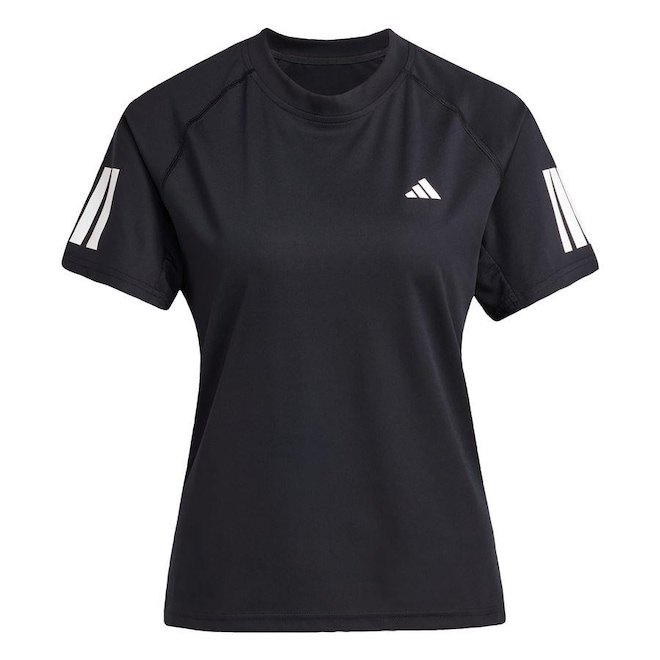 Camiseta adidas Club Três Listras Tennis Climacool - Feminina - Foto 1