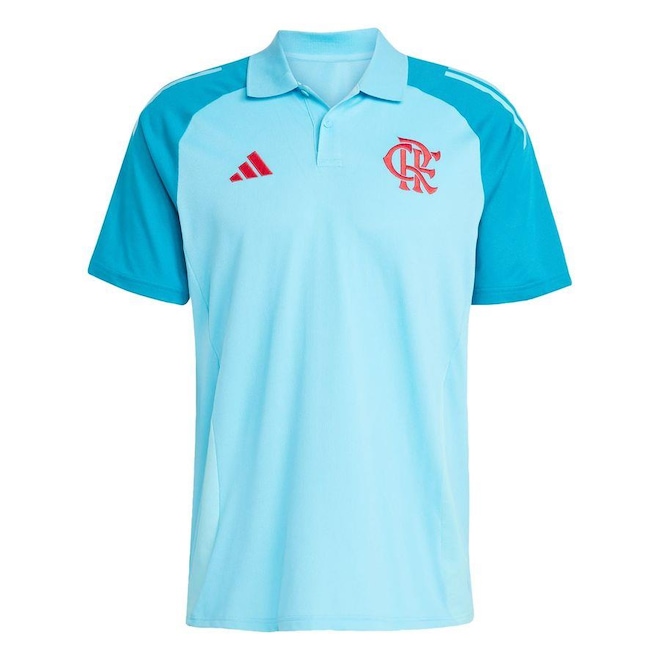 Camisa Polo Cr Flamengo adidas Tiro 24 - Masculina - Foto 1