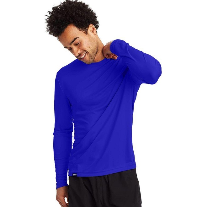 Camisa Térmica Slim Fitness Proteção Solar Uv 99% Frio e Calor - Masculina - Foto 1
