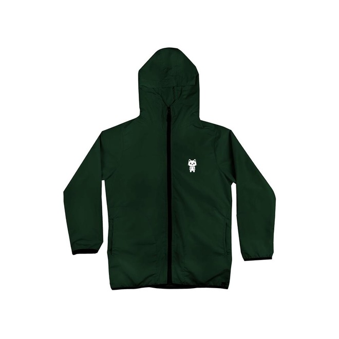 Jaqueta Wss Corta Vento Cat - Infantil - Foto 1