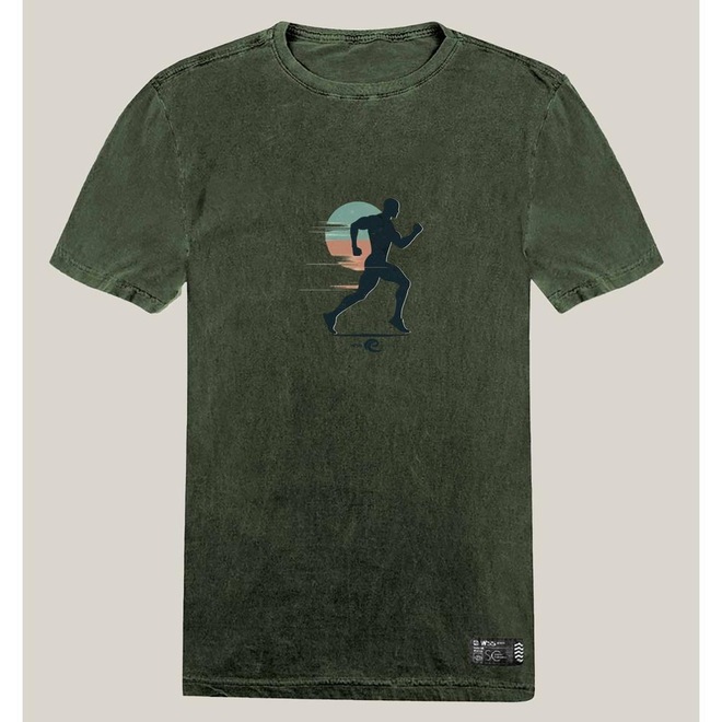 Camiseta Wss Estonada Algodão Prime Night Run - Masculina - Foto 1