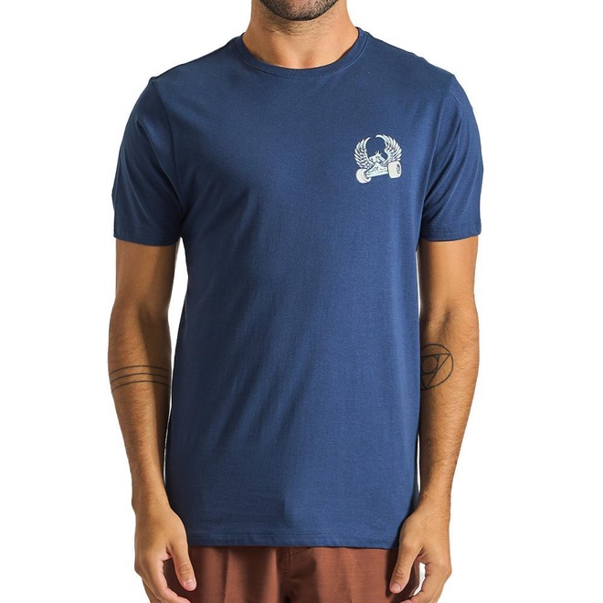 Camiseta Hurley Hard Wings - Masculina - Foto 1