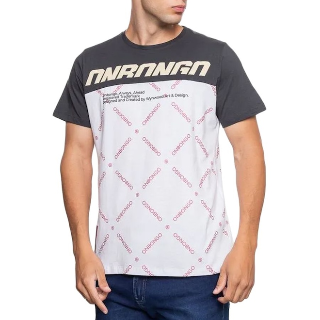 Camiseta Onbongo Stamp - Masculino - Foto 1