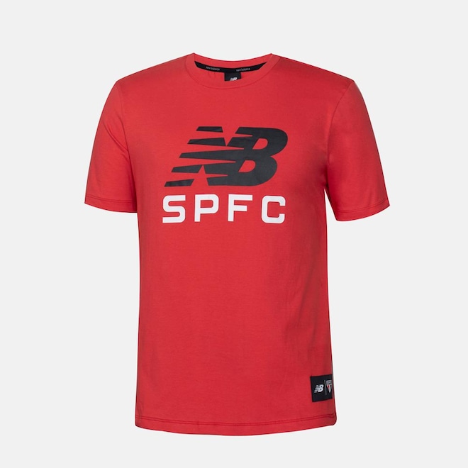 Camiseta New Balance Spfc -Masculina - Foto 1