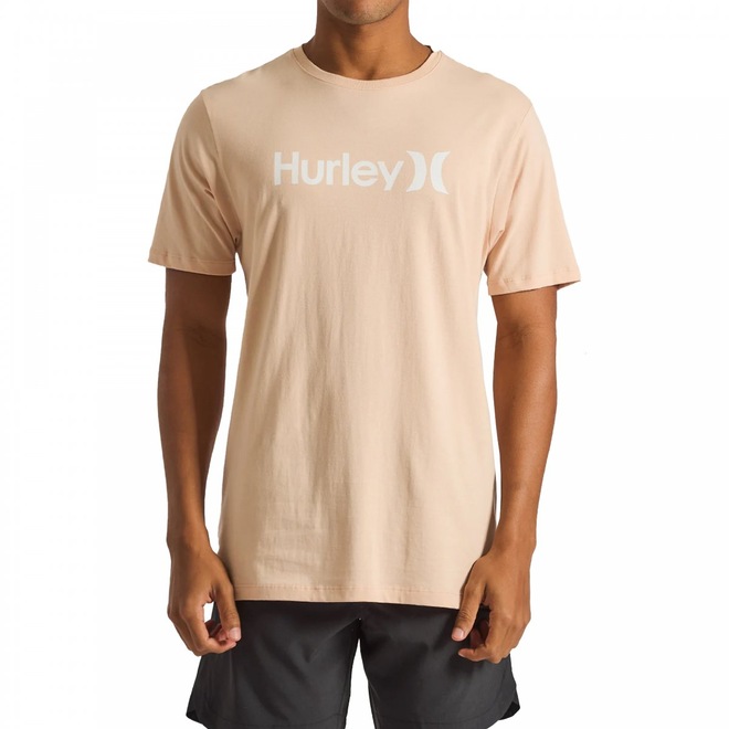 Camiseta Hurley Silk O&O Solid - Masculina - Foto 1