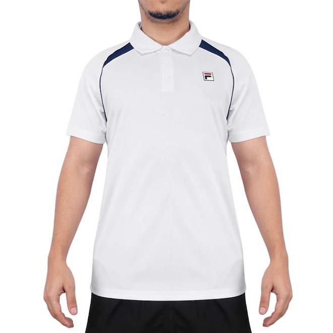 Camisa Polo Fila Tennis Line 2 - Masculina - Foto 1