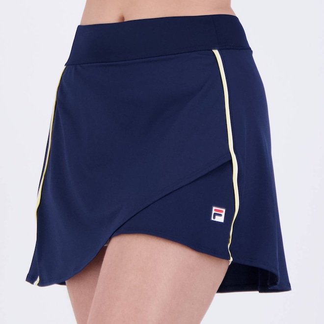 Skort Fila Backspin Wrap - Feminino - Foto 1