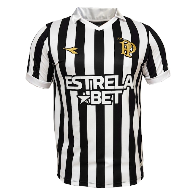 Camisa Diadora Ponte Preta 2024 Uniforme 3 Torcedor - Masculino - Foto 1