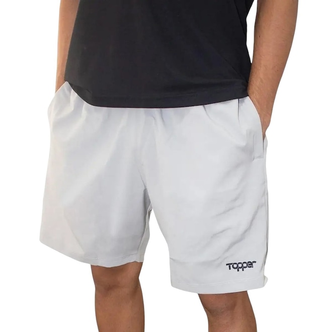 Bermuda Topper Zíper Treino - Masculina - Foto 1