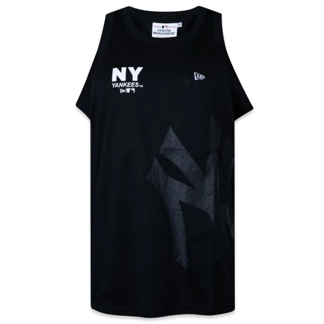 Camiseta Regata New Era New York Yankees Core Essentials Style - Masculina - Foto 1