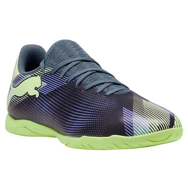 Chuteira Futsal Puma Future 7 Play - Adulto - Foto 1