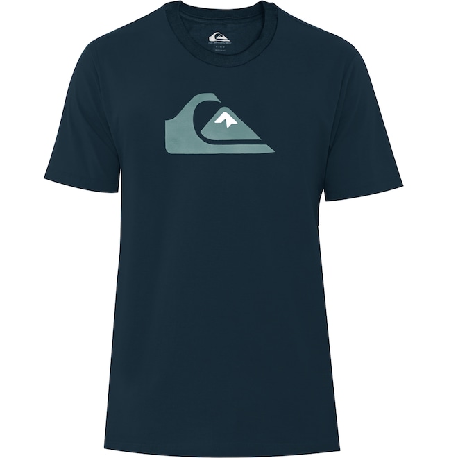 Camiseta Quiksilver Comp Logo - Masculina - Foto 1