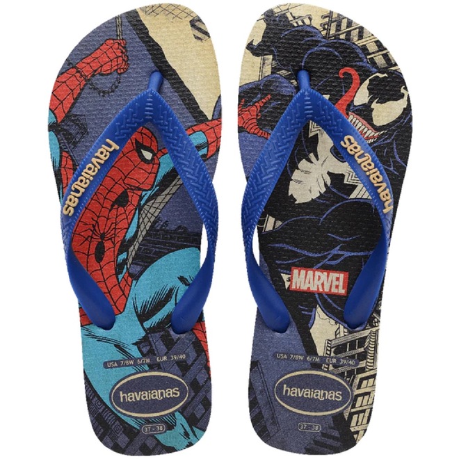 Chinelo Havaianas Top Marvel Classics - Adulto - Foto 1