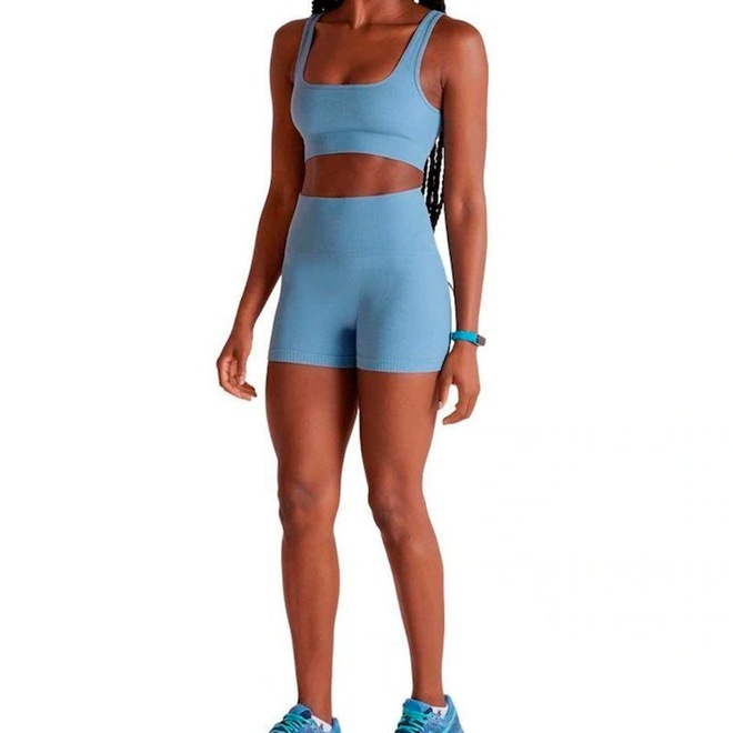 Shorts Lupo AFF Canelado - Feminino - Foto 1