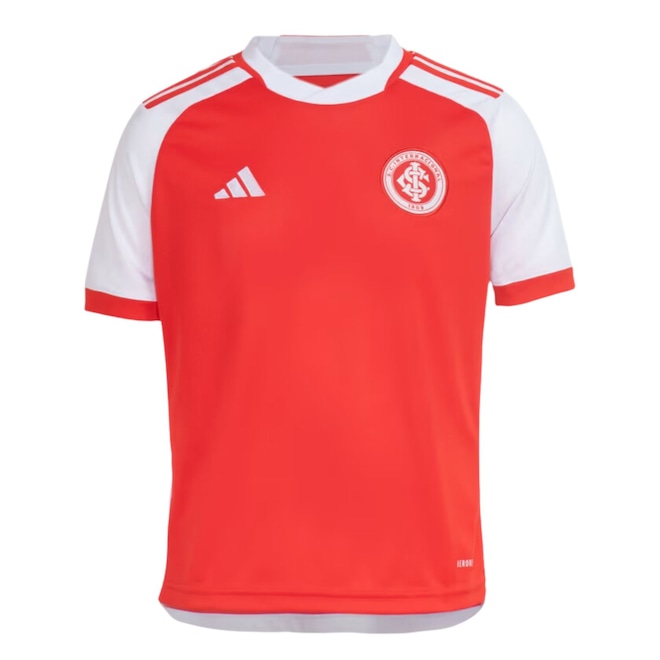 Camisa do SC Internacional Of.1 adidas - Infantil - Foto 1